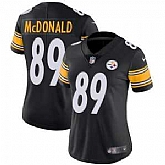 Women's Nike Pittsburgh Steelers #89 Vance McDonald Black Team Color Vapor Untouchable Limited Player NFL Jersey Dzhi,baseball caps,new era cap wholesale,wholesale hats